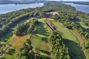 Belgrade Lakes 18th Aerial